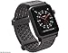 Designed for Apple Watch Series SE, Series 6, Series 5/4 Impact Case 44mm 42mm, Double Locking Edition, Sport Band Rugged Protective Case, Drop Proof Designed for Apple Watch Case, Slate Gray