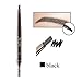 Gracefulvara Waterproof Eyebrow Pen Pencil With Brush Makeup Cosmetic,1# black