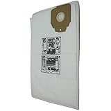 10 Karcher / Tornado Clean Breeze, CV30, CV38 Premium HEPA Media Synthetic Cloth Upright Vacuum Bags, 10 pk. Also Fits NSS Pacer 112 - 115UE Uprights.
