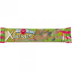 Airheads Xtremes Watermelon Sour Belts 2Oz (57G): Amazon ...