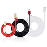 USB C Charging Cable, MIVINE 3Pack 3/6/10Ft Multi Length Type C Fast Charge Cable Data Sync for iPad Pro 11 12.9 Galaxy Note 9 8 S8 S9 S10 Google Pixel XL Moto Z LG G6 G7 V40 V35 Oneplus 6 6T 7
