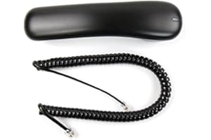 The VoIP Lounge Replacement Handset Receiver with Curly Cord for Cisco 6900 8900 (8961 only) 9900 Series IP Phone 9951 9971 8961 6961 6945 6941 6921 6911 6901