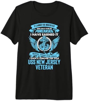 Amazon.com: USS New Jersey BB-62 T-Shirt T-Shirt : Clothing, Shoes