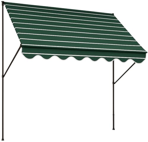 ANGERER Klemmmarkise Exklusiv grün, 200 cm