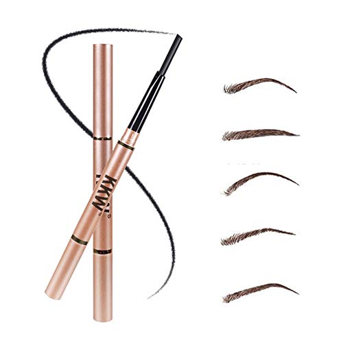 Eyebrow Pencil with Brow Brush,Waterproof Automatic Makeup Cosmetic Tool 5 Colors