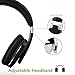 iDeaUSA Bluetooth Headphones with Mic, APT-X Wireless Over-ear Headphones for TV, 14 Hours Playback