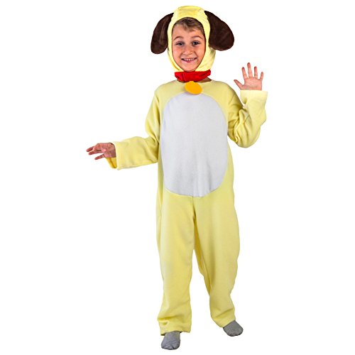 Child Yellow Dog Costume Small 6-8