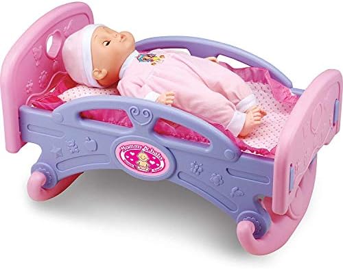 Liberty Imports Mommy Baby My First Rocking Bed For Dolls Baby