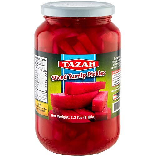 Tazah Sliced Turnip Pickles 2.2 Pounds - Thumbnail 4
