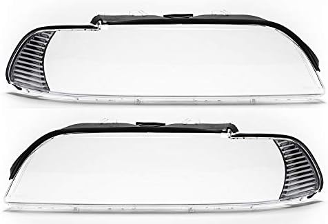 Headlamp lens set, diffuser, right, left