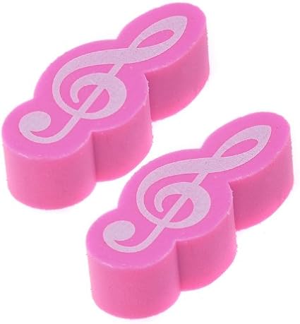 20 Piezas Goma De Borrar Con Forma De Música,Gomas De Borrar Para Divertidos,Borradores 3D Mini Gomas,Estilo Mini Borrador De Papelería,para Papelería Escolar De Oficina En Casa,Recompensas De Clase