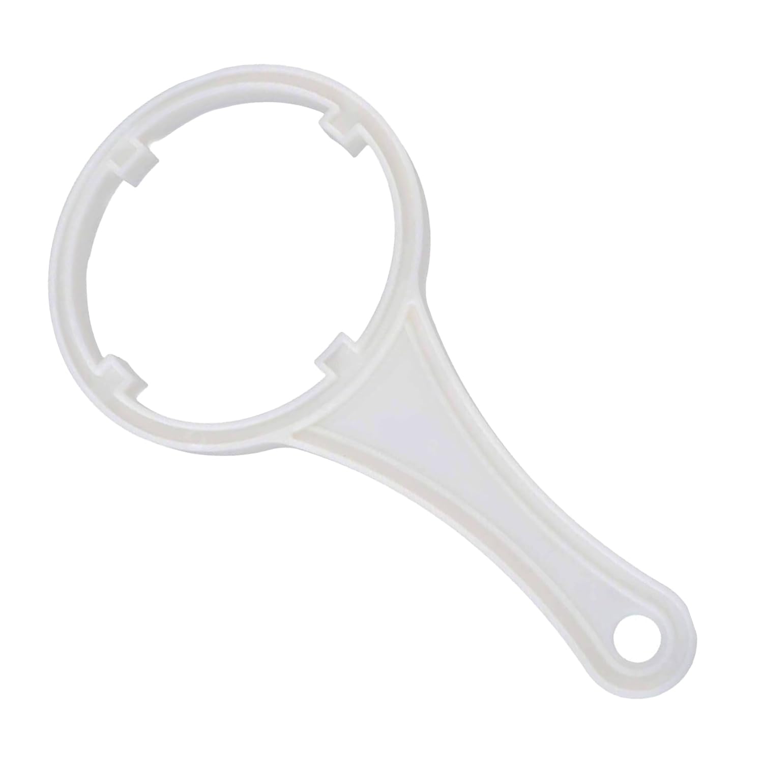 ZEACCT 1 Pcs 10-Inch Filter Housing Wrench, Universal Plastic Tool for Filter Bottle Removal, Durable and Lightweight Design, Perfect for Water Purifier Cartridge Replacement at Home