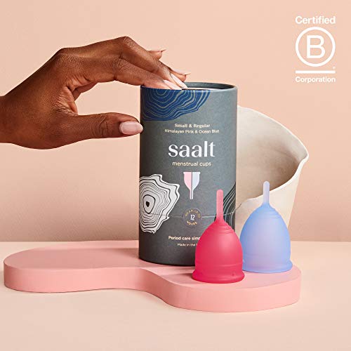 1 Saalt+Menstrual+Cup+2+Pack+Medical+Grade