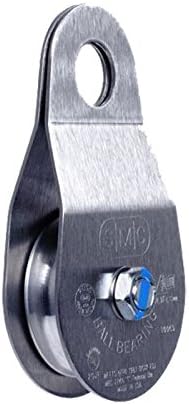 SMC 2" SMC/RA Stainless Steel Single Pulley - Bearing