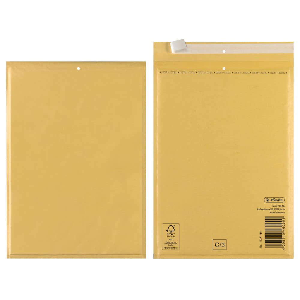 Herlitz Air Bubble Bags (Pack of 2)