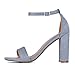 Guilty Heart Guilty Shoes Womens Comfort Open Toe Ankle Strap Chunky Block High Heel | Sexy Dress Formal Party Sandal
