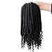 Senegalese Spring Twist Crochet Hair Curl End Synthetic Hair Extensions Fluffy Spring Twist Crochet Braids (12