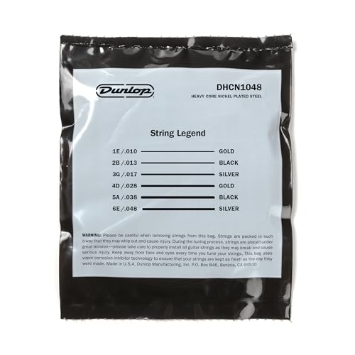 Jim Dunlop Heavy Core Electric Guitar Strings 10-48 photo 9