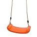 SUMMERSDREAM Rigid Orange Child Swing Set Heavy Duty Swing Seat for Kids | Outdoor Durable Tree Swing for Children Play Ground | Strong Nylon Rope Indoor Swing