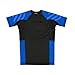 Sanabul Essential Short Sleeve Rash Guard MMA BJJ Wrestling Grappling Jiu Jitsu - Blue, X-Large