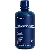Trace Minerals Liquid Multi Vitamin-Mineral - Liquid Vitamin Supplement for Daily Health Support - Energy Support - Bone Health - Gluten-Free - Berry - 30 fl oz (30 Servings)