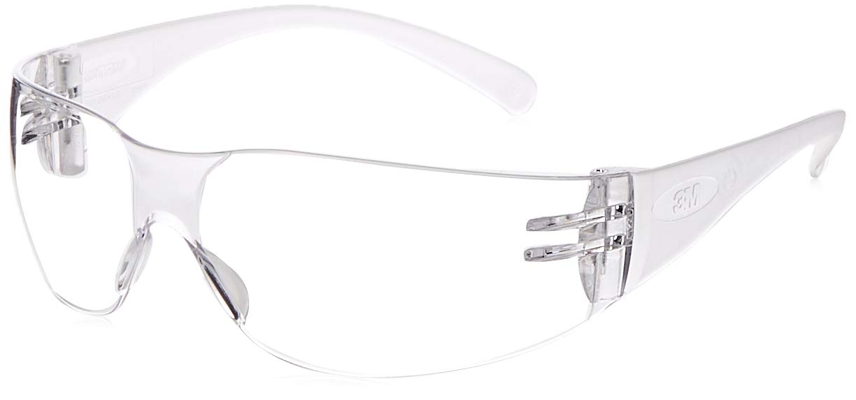 3M Virtua Slim Fit Safety Glasses, Anti-Scratch / Anti-Fog, Clear Lens, 71500-00008
