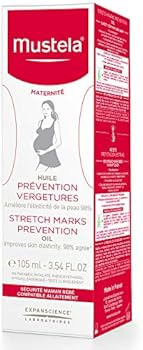 mustela stretch marks prevention oil