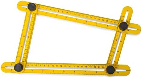 Angleizer Template Tool: Multi-Angle, Durable, Measures All Angles and Forms on Any Surface | Perfect Tool for Builders, Craftsmen, Handymen, DIY-ers
