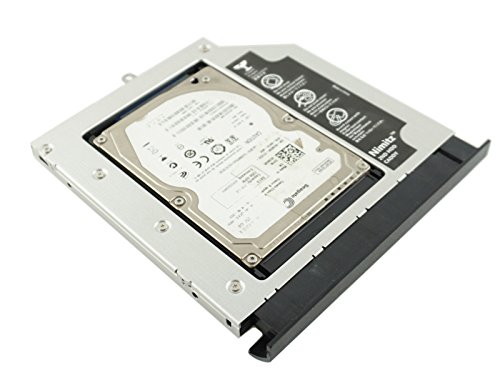 Nimitz 2nd HDD SSD Hard Drive Caddy for ACER E5-572G with Faceplate/Bracket