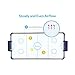 Harvil 40-Inch Tabletop Air Hockey Table with Powerful Electronic Blower, 2 Paddles, and 2 Pucks.