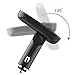Nulaxy Bluetooth Car FM Transmitter Audio Adapter Receiver Wireless Handsfree Voltmeter Car Kit TF Card AUX USB 1.44 Display Sleep Play Mode - KM21 Black