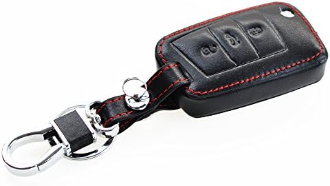 JustMos for VW Volkswagen Golf 7 MK7 Seat Key Fob Cover Holder Case Car Accessories (Model 2)