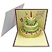 Akeydeco 3D Pop Up Birthday Cards Handmade Greeting Cards with Envelopes for Sister/Mom/Wife/Kids/Boy/Girl/Friend (3 Pack)