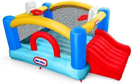 little tikes jr sports n slide bouncer