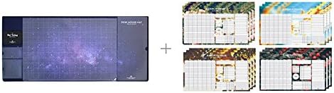 2018 (Schedular + Universe Mat Design) But Today Mouse Mat Scheduler / 2018 diary / planner / scheduler / organizer