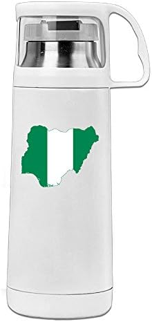 Custom Flag Map Of Nigeria Stainless Steel Sports Bottles Bottle Gift By Tinzawsh