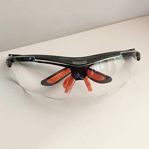 fengzong Mode Fietsen Bril Unisex Outdoor Sport Zonnebril UV400 Fiets Sportbril Zonnebril Rijbril (transparant) - Image 4