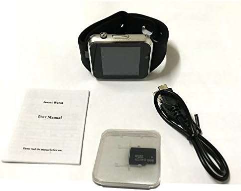 Fast shipping A1 WristWatch Bluetooth Smart Watch Sport Pedometer With SIM Camera Smartwatch For Android Smartphone Black+16G memory card(silver balck)