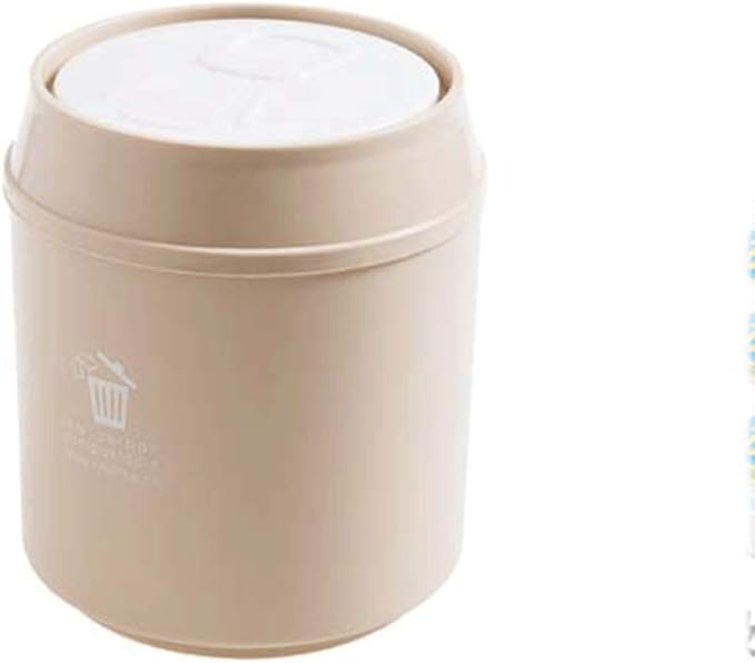 Home Desktop Mini Mülleimer Wohnzimmer mit Deckel Kreativer Haushalt