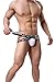 Two Pairs of Dominik Cotton Jockstraps Underwear, Mens (M, White)