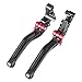 GZYF Short Brake Clutch Levers Pair for Yamaha 2002-2003 R1 / 1999-2004 R6 / 2001-2005 FZ1 for Fazer