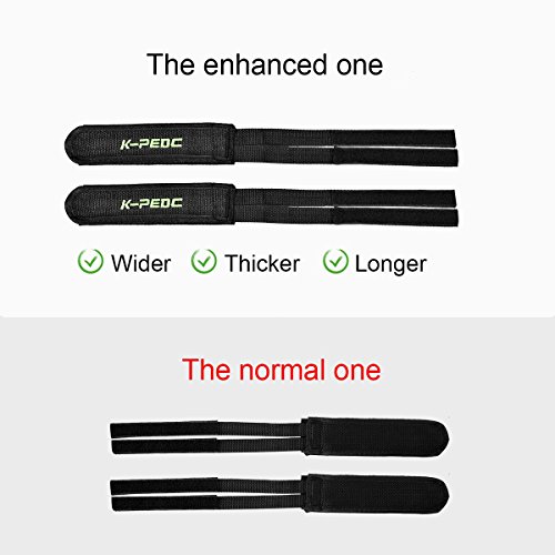 image for ZOSEN Bicycle Pedal Straps for Fixed Gear Mountain Bike Nylon Pedal St