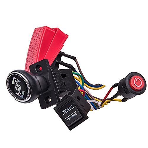 12V Children Electric Car DIY Wires Switch and Motor Gearbox ,Modified