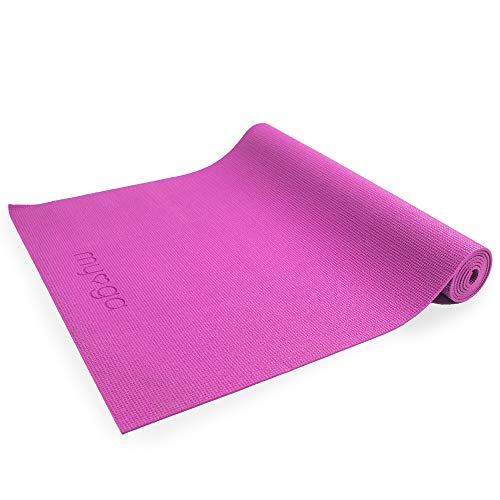 Myga-Entry-Level-Yoga-Mat-Exercise-Mat-for-Pilates-Travel-Non-Slip-Multi-Purpose-Fitness-Mat-Core-Workout-for-Home-Gym-Yoga-Studio