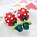 YUONUO Handmade Polymer Clay Super Mario Piranha Plant Corpse Flower Studs (One Pair)