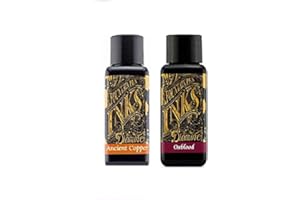 Diamine Fountain Pen Ink 30ml Oxblood & Ancient Copper - 2 Pack
