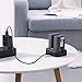 Aobelieve Dual Charging Station Battery Charger for Ring Video Doorbell 2, Ring Spotlight Camera, and Ring Stick Up Cam