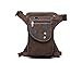 Shubb Tactical Drop Leg Bag Pack Fanny Bag Pack Canvas for Men and Women (Coffee)