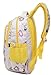 Eshops Backpacks for Girls School Bags for College Waterproof Outdoor Travel Backpack for Women (Black)