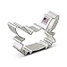 Ann Clark Crab Cookie Cutter - 3.5 Inches - Tin Plated Steel